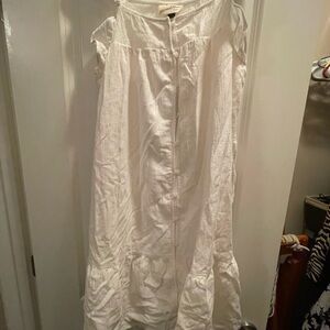 Universal Thread White Sleeveless Dress